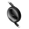 Baseus Free2Draw USB-C - USB-C kábel, PD, 100 W, 1m (fekete)