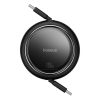 Baseus Free2Draw USB-C - USB-C kábel, PD, 100 W, 1m (fekete)