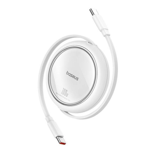 Baseus Free2Draw USB-C - USB-C kábel, PD, 100 W, 1m (fehér)