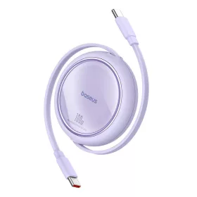 Baseus Free2Draw USB-C - USB-C kábel, PD, 100 W, 1m (lila)
