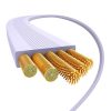 Baseus Free2Draw USB-C - USB-C kábel, PD, 100 W, 1m (lila)