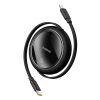 Baseus Free2Pull USB-C – iPhone kábel 20W, 1m (fekete)