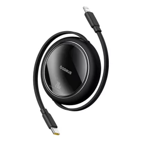 Baseus Free2Pull USB-C – iPhone kábel 20W, 1m (fekete)