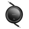 Baseus Free2Pull USB-C – iPhone kábel 20W, 1m (fekete)