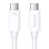 Baseus Superior Series 2 USB4 kábel, USB-C - USB-C, 240W, 1m (fehér)