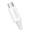 Baseus Superior Series 2 USB4 kábel, USB-C - USB-C, 240W, 1m (fehér)