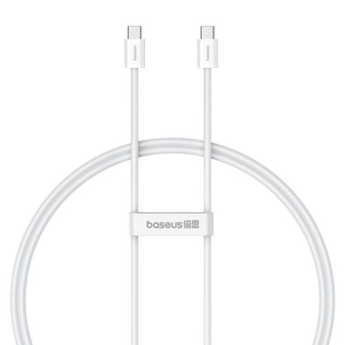 Baseus Superior 2 USB-C-USB-C gyorstöltő kábel 100W, 1m (fehér)