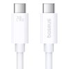Baseus Superior 2 gyors töltőkábel USB-C USB-C 240W, 1,8m (fehér)