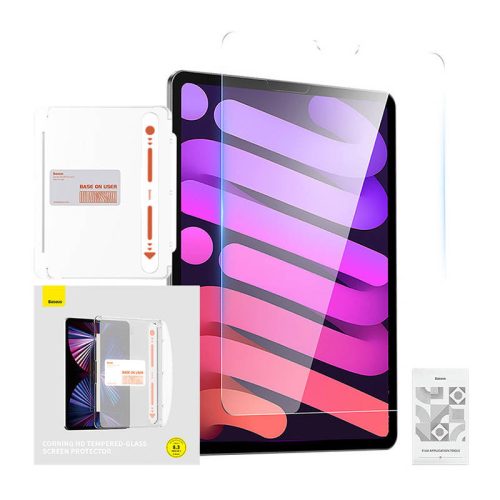 Baseus edzett üveg képernyővédő iPad Mini 6 8.3"