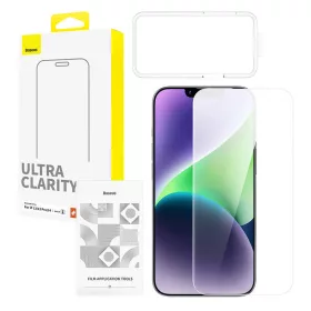   Baseus OS edzett üveg képernyővédő Iphone 13/13 Pro/14 (átlátszó)