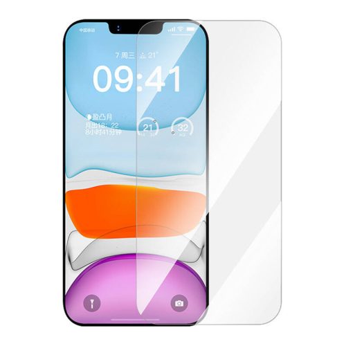 Baseus Superior HD edzett üvegfólia  iPhone 11 Pro Max / XS Max készülékhez + tisztítókészlet és EasyStick telepítő eszköz