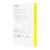 Baseus Superior adatvédelmi edzett üveg az iPhone 15 készülékhez x 2 + tisztító készlet és EasyStick (átlátszó)