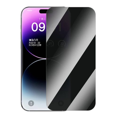 Baseus Superior edzett üvegfólia iPhone 14 Pro készülékhez + tisztítókészlet és EasyStick telepítő eszköz