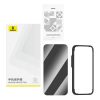 Baseus Superior edzett üvegfólia iPhone 14 Pro készülékhez + tisztítókészlet és EasyStick telepítő eszköz
