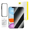 Baseus Superior edzett üvegfólia iPhone 11 Pro/X/XS + tisztítókészlet és EasyStick telepítő eszköz