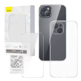   Baseus Corning átlátszó tok és edzett üvegfólia készlet, iPhone 13