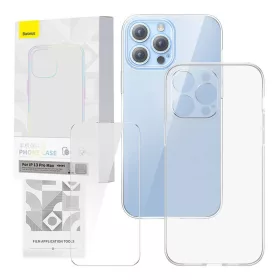   Baseus Corning átlátszó tok és edzett üvegfólia készlet, iPhone 13 Pro Max