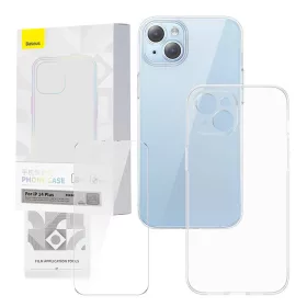  Baseus Corning átlátszó tok és edzett üvegfólia készlet, iPhone 14 Plus