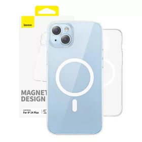   Baseus OS-Lucent Series mágneses telefontok iPhone 14 Plus (átlátszó)