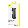 Baseus OS-Lucent sorozat mágneses telefontok iPhone 15 Plus készülékhez (átlátszó)