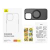 Baseus SkyRing 360° mágneses telefontok kitámasztóval iPhone 13 Pro Max (fekete)