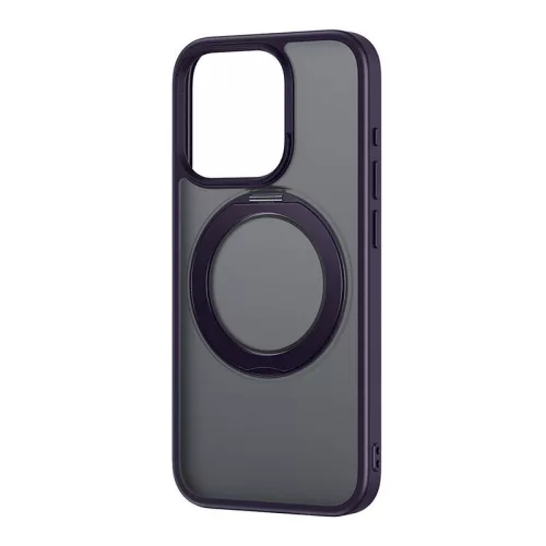 BASEUS Mágneses telefontok + Állvány És Üvegfóliával iPhone 14 Pro Max (P60161005511-02)