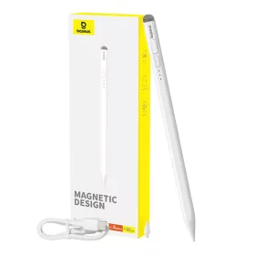   Baseus Smooth Writing Series stylus, LED-es kijelzőkkel, aktív/passzív (fehér)
