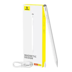   Baseus Smooth Writing Series stylus, LED-es kijelzőkkel, aktív (fehér)