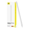 Baseus Tablet Tool Pen Smooth Writing 2 vezeték nélküli töltéssel, LED kijelzővel + aktív cserélhető hegy iPadhez (Fehér)