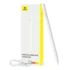 Baseus tablet érintőceruza Smooth írás 2 – LED Indicator + Active cserélhető hegy – iPad, – Type-C – Lightning kábel (fehér)