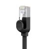 Baseus Cat 6 UTP Ethernet RJ45 kábel lapos 8m (fekete)