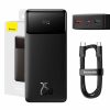 Baseus Bipow Powerbank , 20000mAh, 2x USB, USB-C, 25W (Fekete)