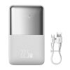 Baseus Bipow Pro Powerbank, 20000mAh, 2xUSB, USB-C, 22.5W (fehér)