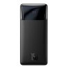 Baseus Bipow Powerbank 20000mAh, 2xUSB, USB-C, 15W (fekete)