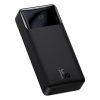 Baseus Bipow Powerbank 20000mAh, 2xUSB, USB-C, 15W (fekete)