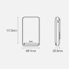 Baseus Magnetic (MagSafe) Powerbank 10000mAh 20W + USB-C kábel (fehér)