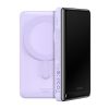 Baseus Magnetic (MagSafe) Powerbank 10000mAh,20W,USB-C kábel (lila)