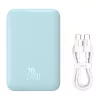 BASEUS MagSafe Vezeték Nélküli Mini Powerbank 6000mAh, USB-C, 20W (PPCX130003)