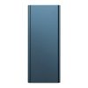 Baseus Adaman Powerbank Metal 20000mAh, PD, QC 3.0, 65W, 2xUSB + USB-C + mikro USB, (kék)