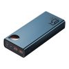 Baseus Adaman Powerbank Metal 20000mAh, PD, QC 3.0, 65W, 2xUSB + USB-C + mikro USB, (kék)