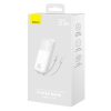 Baseus Powerbank Comet 10000mAh, USB - USB-C, lightning, 22.5W (fehér)