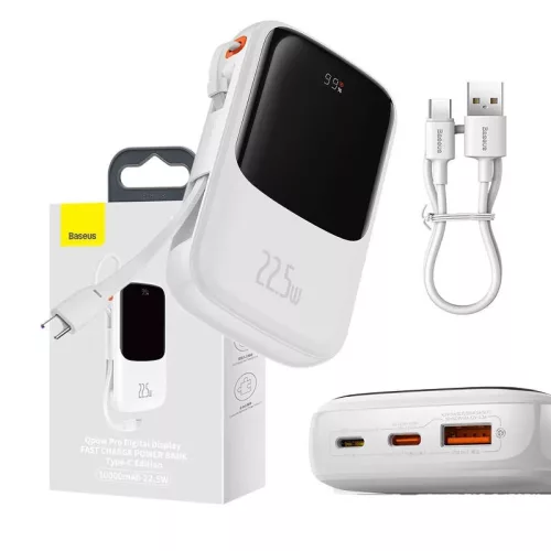 Baseus 10000mAh USB-C Powerbank /Gyorstöltés(PPQD020102)