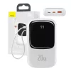 Baseus 20000mAh (Fehér) Powerbank Lightning És /USB-C Csatlakozó , 20W (PPQD060202)