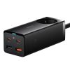Baseus GaN3 Pro hálózati töltő 2xUSB + 2xUSB-C + AC, 65W (fekete)
