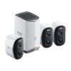Baseus N1 2K Biztonsági Kamera Kit (3db) (Fehér)