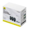 Baseus N1 2K Biztonsági Kamera Kit (3db) (Fehér)