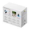 Baseus N1 2K Biztonsági Kamera Kit (3db) (Fehér)