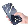 Baseus iPhone 12mini 0,25mm kijelzővédő üvegfólia 2db (Fekete)