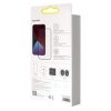 Baseus iPhone 12mini 0,25mm kijelzővédő üvegfólia 2db (Fekete)