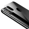 Baseus iPhone Xs 0,3mm teljes lefedettségű ívelt edzett üveg hátlapvédő (Fekete)